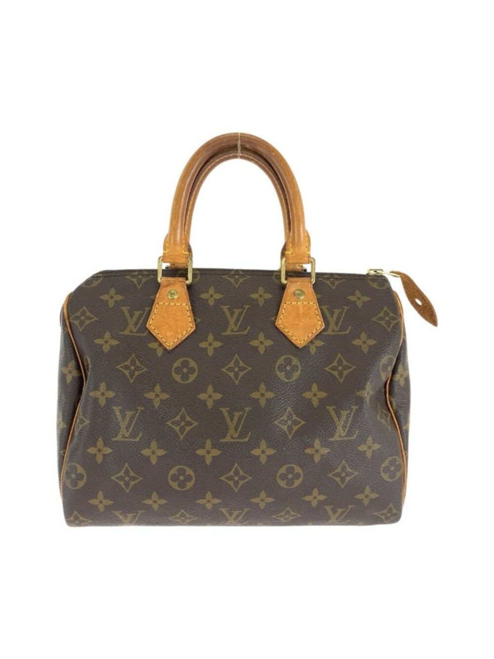 Louis Vuitton Monogram Speedy 25 Brown Mini Boston Bag